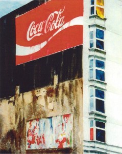 Advertisement Watercolor 40X30