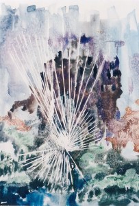 Sculpture Watercolor 26x22