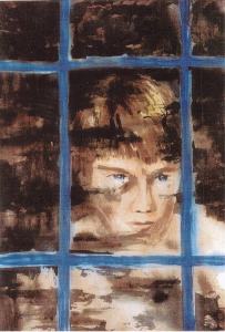 Window Watercolor 30x22